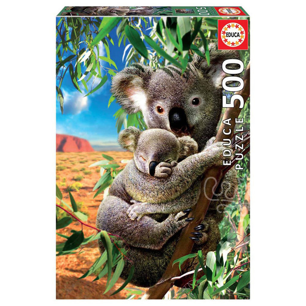 Koala and Cub 500 Piece Jigsaw Puzzle by Educa